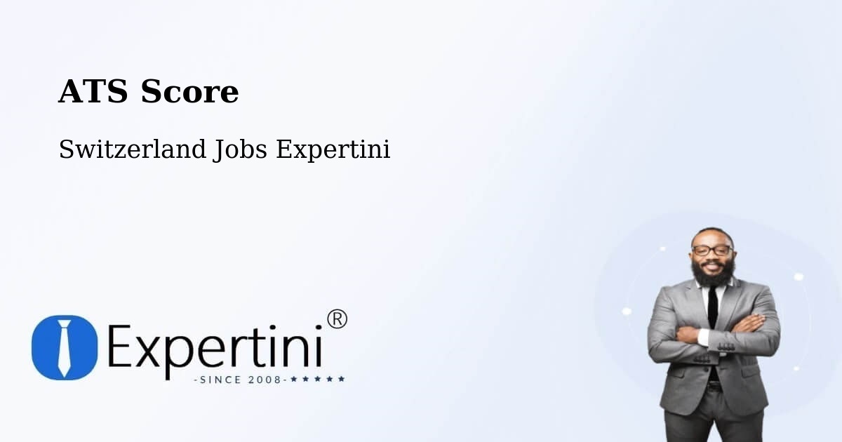 Resume ATS Score & Job Description Match Tool – Melide - Switzerland Jobs Expertini