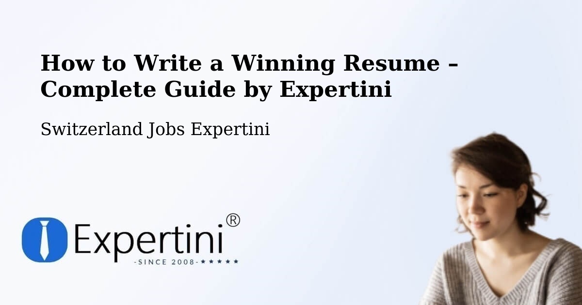Resume Writing Guide for Job Seekers – Melide - Melide, Switzerland Jobs Expertini